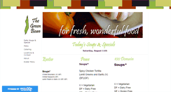 Desktop Screenshot of nhgreenbean.com